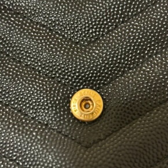 Saint Laurent Women's Small Ysl Wallet On Chain - Picture 6 of 9